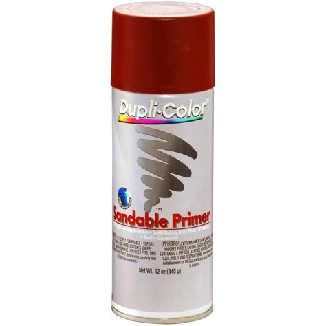 Duplicolor Dap1687 Red Sandable Primer 12oz Aerosol Spray Paint Ebay