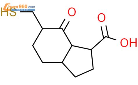 89240 38 0 1H Indene 1 Carboxylic Acid Octahydro 6 Mercaptomethyl 7