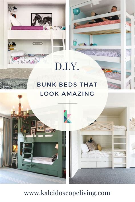 17 Creative DIY Bunk Bed Ideas