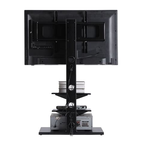 Best Rfiver Universal Floor Tv Stands Base Swivel Mount With Height