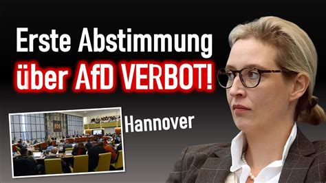 Erste Stadt Stimmt über Afd Verbot Ab Ampel Politik Aliceweidel