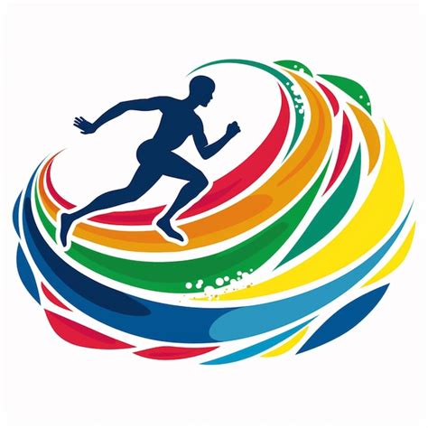 Premium Photo | Official logo of Summer Olympic games in Paris 2024