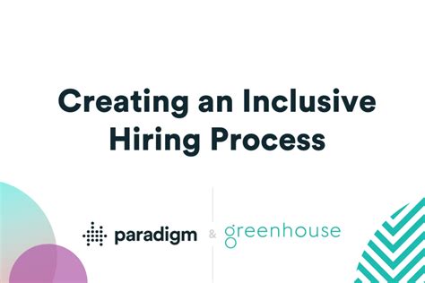 Webinar Recap Creating An Inclusive Hiring Process Paradigm