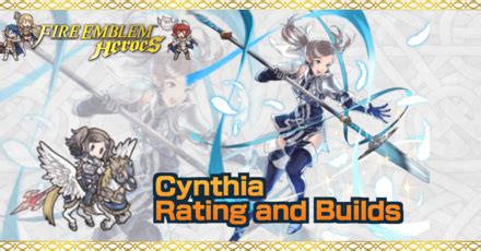 Cynthia Builds And Best IVs Fire Emblem Heroes FEH Game8