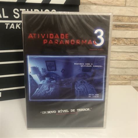 Dvd Atividade Paranormal Terror Lacrado Shopee Brasil