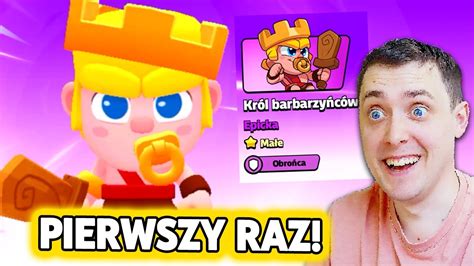 Noob Gra Pierwszy Raz W Squad Busters Brawlstars Youtube