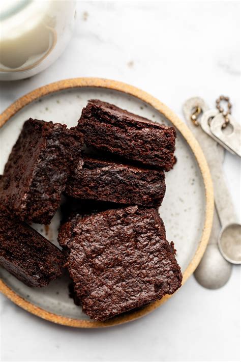 Fudgy Gluten Free Brownies What The Fork