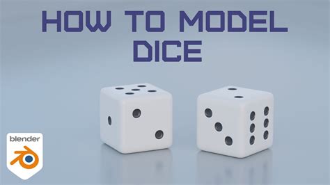 How To Make And Render DICE In BLENDER YouTube