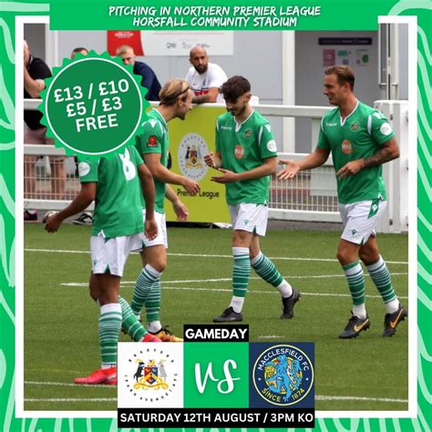 Bradford Park Avenue AFC News IT IS MATCHDAY MACCLESFIELD H 3PM