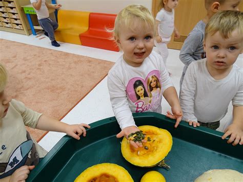 Poznajemy rodzaje dyni Gminny Żłobek w Kleszczowie