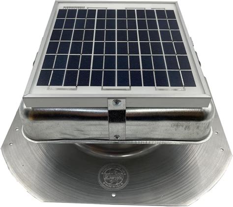 Solar Mega Roofblaster Roof Vent Fan Ventilation Solutions Galvanized