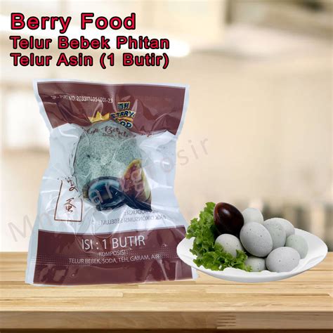 Berry Food Telur Bebek Phitan Telur Asin Butir Lazada Indonesia