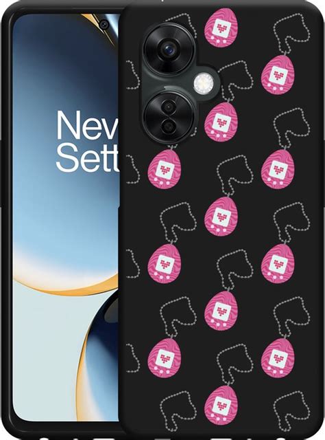 Cazy Hoesje Zwart Geschikt Voor Oneplus Nord Ce Lite G Tamagotchi Bol