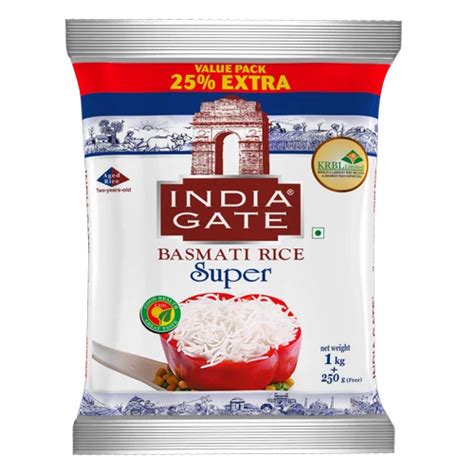 India Gate Super Basmati Rice Kg At Rs Kg Basmati Rice In