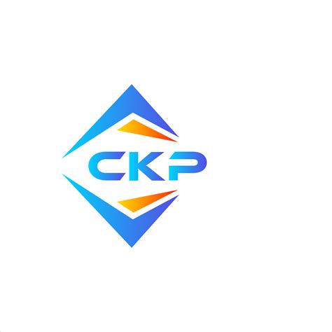 ckp abstract technology logo design  white background ckp creative