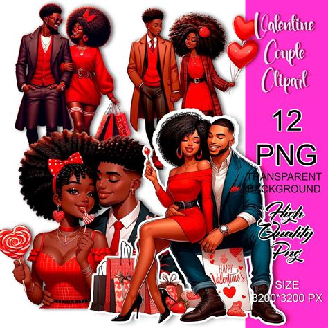 Valentines Day Clipart, Love Couple Clipart, Love Date Clipart ...