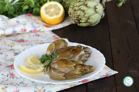 Ricetta Carciofi Al Limone Contorno Facile Cucina PreDiletta