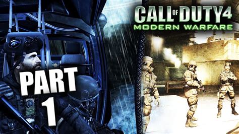 CALL OF DUTY 4 MODERN WARFARE Gameplay Walkthrough Part 1 Crew