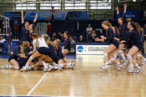 Ncaa Diii Title Won On Sport Court Volleyball Court Sport Court