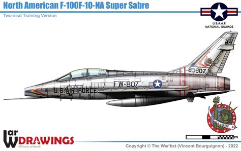 North American F-100F-10-NA Super Sabre