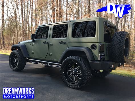 Denzel Rice Jeep Wrangler Unlimited Dreamworks Motorsports