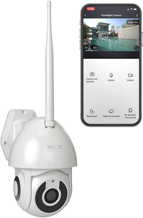 Nexxt K C Mara De Seguridad Ptz Para Exteriores Con Wi Fi Resistente