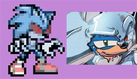 Metal Virus Sonic Sprite Preview By X Bandit Max X On Deviantart