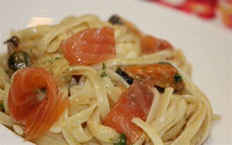 Receta de Pasta con Salmón Ahumado