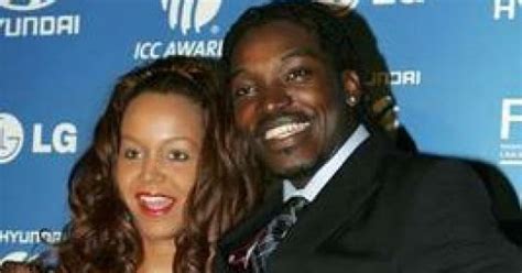 Chris Gayle wife Photos - Cricket On Time