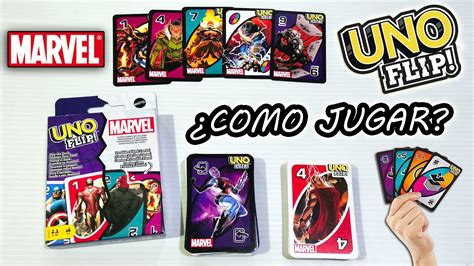 Uno Flip Marvel C Mo Jugarlo Youtube