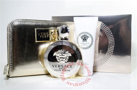 Wangianperfume And Cosmetic Original Terbaik Versace Eros Pour Femme Perfume T Set