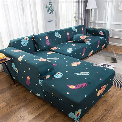 L Shape Sofa Cover Seater Elasti Sofa Cover Stretchable