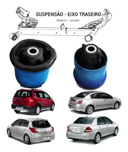 Bucha Do Eixo Traseiro Nissan Sentra Original