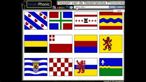 De Vlaggen Van De 12 Nederlandse Provincies Youtube