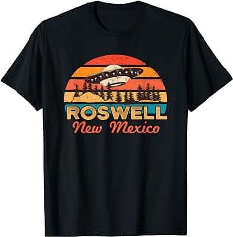 Roswell New Mexico Home Of The Alien Crash Site And Cover Up T Shirt