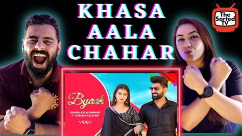 Khasa Aala Chahar Byaah Ft Khushi Baliyan Delhi Couple Reviews