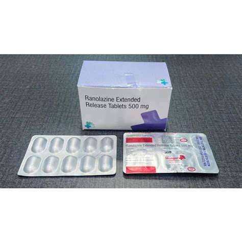 Ranolazine Extended Release Tablets Mg Supplier From Mumbai