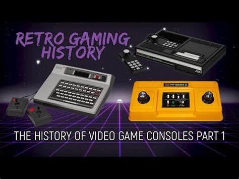 history  gaming consoles part  retro gaming game console