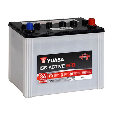 Bateria YUASA S95 ISS ACTIVE EFB 68ah 760cca Mazda CX 8 3