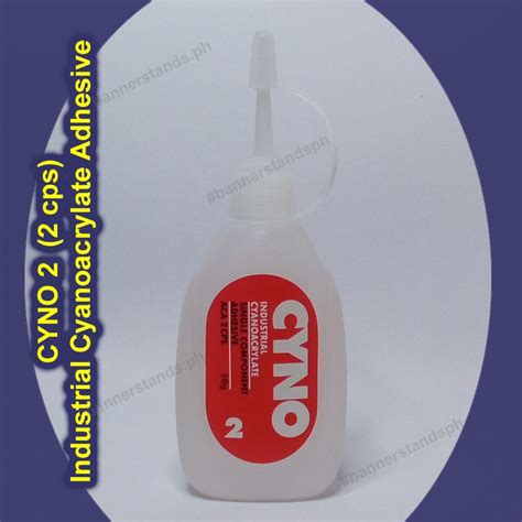 Cyno Adhesive Industrial Cyanoacrylate Fast Super Glue Quick Dry Cps