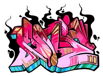 Graffiti Pics And Fonts: Colorful Wildstyle Graffiti Collection with 3D ...