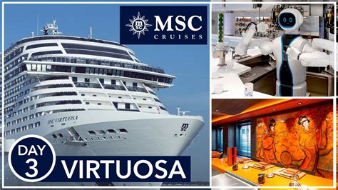 MSC Virtuosa Day 3 Cabin Breakfast And Lower Decks Ship Tour YouTube