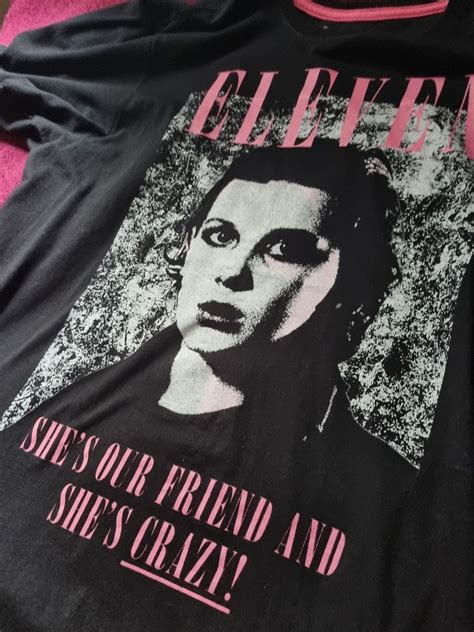 Camiseta Eleven Stranger Things Preta Camiseta Feminina Riachuelo