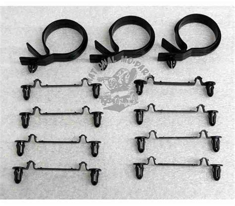 1971 72 C Body Under Hood Wiring Strap Kit Repro National Mo Parts