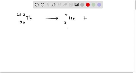 Solved U He Uranium Undergoes Radioactive Decay To