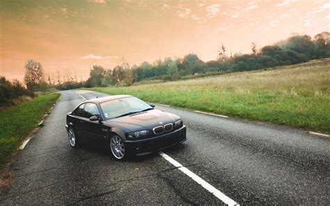 Black BMW Sedan Car BMW E46 HD Wallpaper Wallpaper Flare