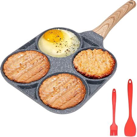 Bobikuke Spiegeleipfanne Pancake Pfanne Mit Deckel Loch Augenpfanne