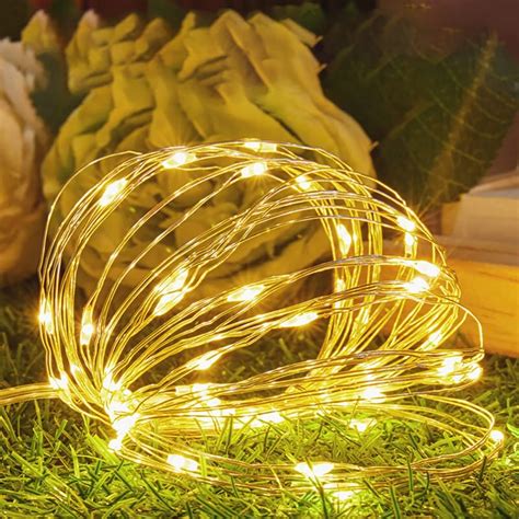 Amazon IXinyc LED String Lights Battery Operated 16ft Fairy