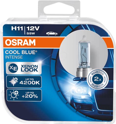 OSR 64211CBI-HCB: Car headlight bulb, H11, pack of 2, PGJ19-2, COOL ...