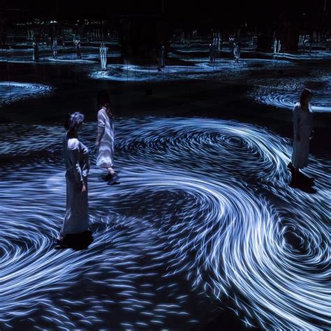 Inoko Toshiyuki Teamlab Moving Creates Vortices And Vortices